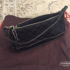 Coach clutch/shoulder bag
